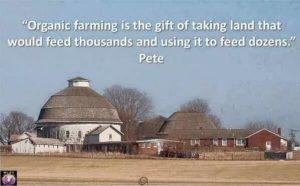 Organic farming